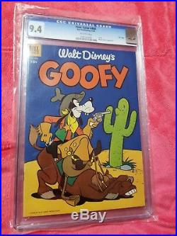 Four Color #468 Walt Disney's Goofy #1 (May 1953, Dell)CGC 9.4 off white pages