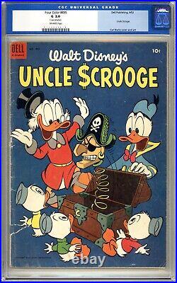 Four Color #495 CGC 2.0 (G) 1953 Golden Age 3rd Issue Uncle Scrooge