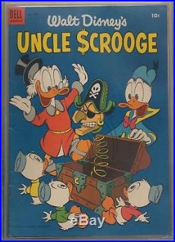 Four Color #495 (Uncle Scrooge #3, 1953) CBCS 8.5 VF+ OWithW pages Carl Barks