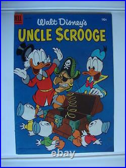 Four Color #495 VG/F Uncle Scrooge Treasure Chest