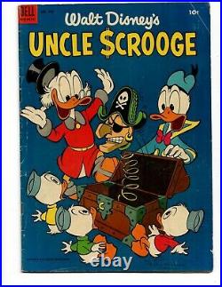 Four Color #495 VG/FN Uncle Scrooge by Carl Barks Great Cover 1953
