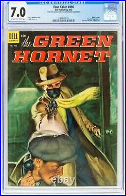 Four Color #496 CGC7.0 F/VF 1953 GREEN HORNET, PAINTED COVER, McFadden collect