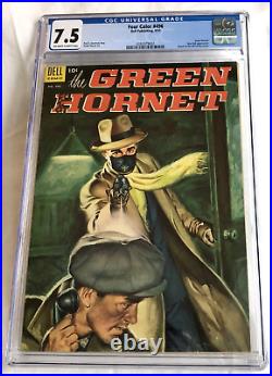 Four Color #496 Green Hornet #1 CGC 7.5 (Dell 1953) Golden Age Crime RARE 1/34