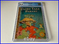 Four Color 50 Cgc 5.5 Fairy Tale Parade Walt Kelly Dell Comics 1944