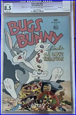 Four Color # 51 Cgc 8.5 Bugs Bunny 1944 File Copy Slight (a)