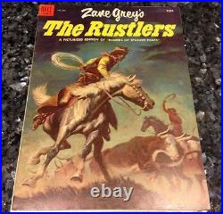 Four Color#532, Zane Grey's The Rustlers (dell 1950) Vf/nm9.2