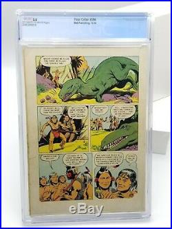 Four Color 596 CGC 3.0 OWithW Pages 1954 Dell 1st Turok