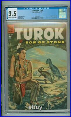 Four Color #596 CGC 3.5 Turok, Son Of Stone #1 1st App Of Turok & Andar 1954