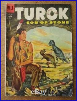 Four Color 596 Dell. 1954- Golden Age. TUROK Son of Stone First appearance