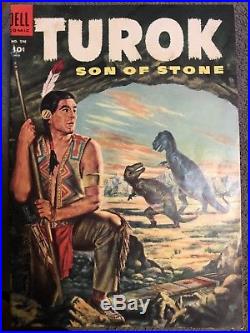 Four Color #596 Turok Son of Stone (Dec 1954, Dell)
