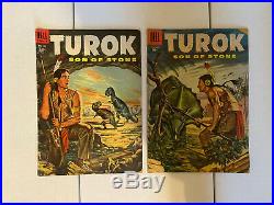Four Color #596 Turok Son of Stone Dell 1954 1st Turok Plus 2nd Appearance +More