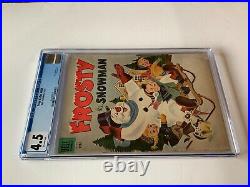 Four Color 601 Cgc 4.5 Frosty The Snowman Christmas Painted Cvr Dell Comics 1954