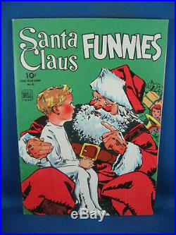 Four Color 61 Santa Claus Funnies Vf Nm Walt Kelly 1944