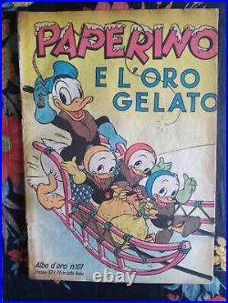 Four Color 62 3rd Appearance Barks Donald Duck Italian Edition Frozen Gold 1948