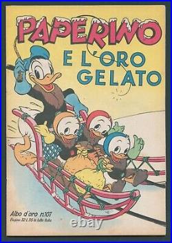 Four Color 62 Italian Edition Donald Duck in Frozen Gold Walt Disney 1948 RARE