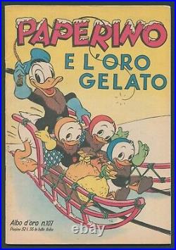 Four Color 62 Italian Edition Donald Duck in Frozen Gold Walt Disney 1948 RARE