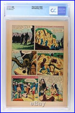 Four Color #656 Dell Publishing 1955 CGC 8.0 2nd App of Turok, Son of Stone