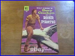 Four Color #671 Davy Crockett And The River Pirates High Grade 1950's Disney Tv