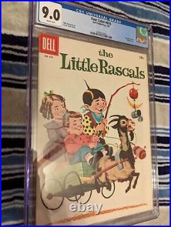 Four Color #674 First app Little Rascals! Dell Publishing 1956! WHITE PAGES