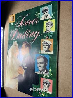 Four Color #681 1956 Forever Darling #1 VF+ Glossy and sharp Dell comics