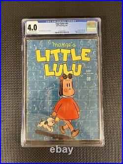 Four Color 74 Dell CGC 4.0 huge key first app. Of little lulu HTF 1945