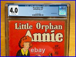 Four Color #76 CGC 4.0 (Dell 1945) Little Orphan Annie! Hard to find! LOW CENSUS