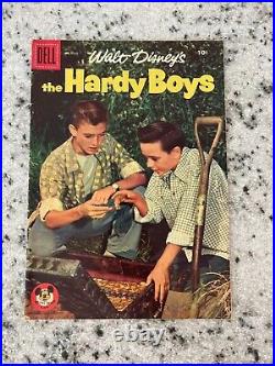 Four Color # 760 VF- Dell Silver Age Comic Book Walt Disney Hardy Boys HT3