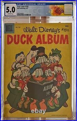 Four Color #782 Walt Disney's Duck Album 1957 CGC 5.0 Dell Publishing