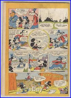 Four Color #79 August 1945 G/VG Mickey Mouse Riddle of the Red Hat Carl Barks