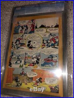 Four Color #79 Mickey Mouse CGC 7.0 Only Carl Barks On Mickey Title 1945