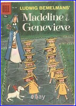 Four Color 796 Dell 1957 GD VG Madeline & Genevieve Ludwig Bemelmans