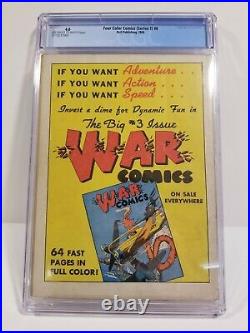 Four Color # 8, CGC 4.0 OWithW Pages! Grader Notes Included! (Dell 1940)