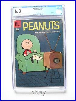 Four Color #878 CGC 6.0 Dell 1958 Peanuts #1