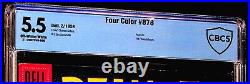 Four Color #878, Dell 1958, Peanuts #1, CBCS 5.5 (like CGC), /w PDF File
