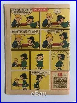 Four Color #878 PEANUTS #1 2.0 GD First Comic Schulz Charlie Brown Dell 1958