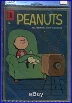Four Color #878 / Peanuts #1 (1958) CGC 4.0 OWithW, Peanuts first issue