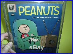 Four Color #878 Peanuts #1 CGC 6.5 from 1958! Dell Comics not CBCS