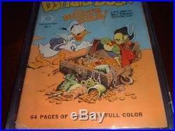 Four Color #9 / Aug. 1942 / 1st Carl Barks Donald Duck / Cgc Graded 3.5 / Rare