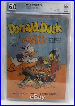 Four Color #9 Donald Duck Finds Pirate Gold Pgx Graded 6.0