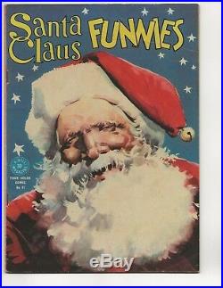 Four Color #91 (santa Claus Funnies) Vf- Golden Age 1945 Walt Kelly Art Dell