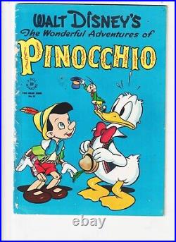 Four Color #92 Walt Disney's Pinocchio/ / donald Duck WALT KELLY 1945