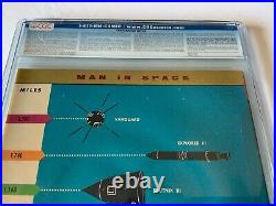 Four Color 954 Cgc 9.4 Man In Space Satellites Vanguard Sputnik Dell Comics 1959