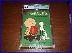Four Color 969 Peanuts (Dell 2/59) CGC 6.0 Off White Pages