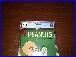Four Color 969 Peanuts (Dell 2/59) CGC 6.0 Off White Pages