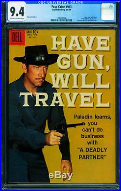 Four Color #983 CGC 9.4 Have Gun Will Travel-Richard Boone 1998200006