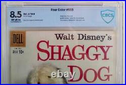 Four Color # 985 Walt Disney's Shaggy Dog CBCS (8.5) 1959 Dell Photo Cover