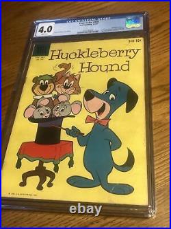 Four Color 990 CGC 4.0 Huckleberry Hound #1. 1st Appearance Yogi Bear