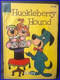 Four Color #990 Huckleberry Hound #1 1st App. Yogi Bear Dell Comic 1959