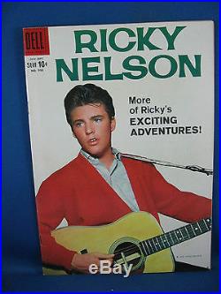 Four Color #998 Ricky Nelson (Jun-Aug 1959, Dell) VF Photo Cover