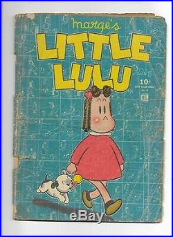 Four Color Comic #74 == Pr/fa 1st Appearance Of Little Lulu Dell 1945